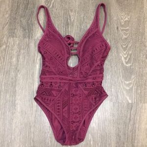 Becca one piece bathing suit
